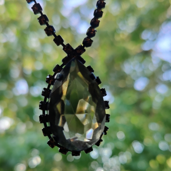 ✨ Stunning smokey quartz drop pendant necklace - Picture 8 of 9